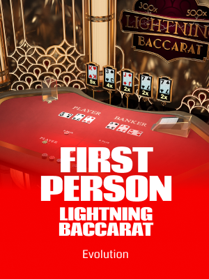 First Person Lightning Baccarat
